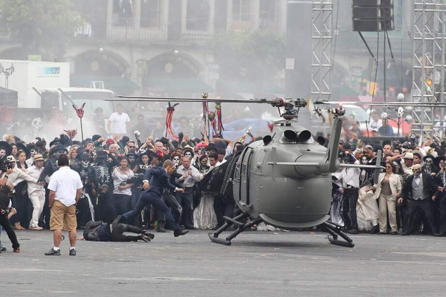 Filmación de "Spectre" en México. / Efe
