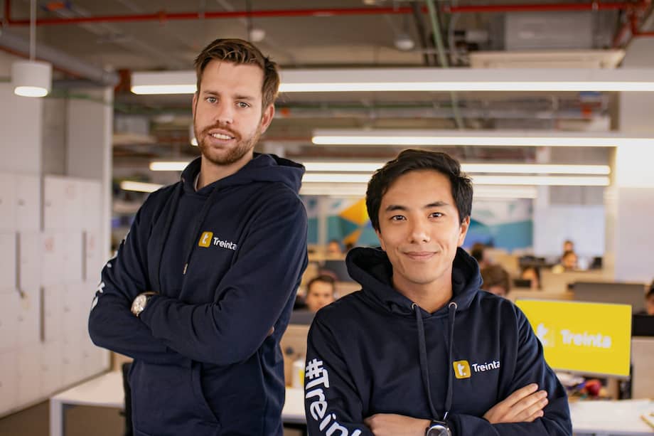 Lluís Cañadell, CEO; y Man Hei Lou, presidente de Treinta.