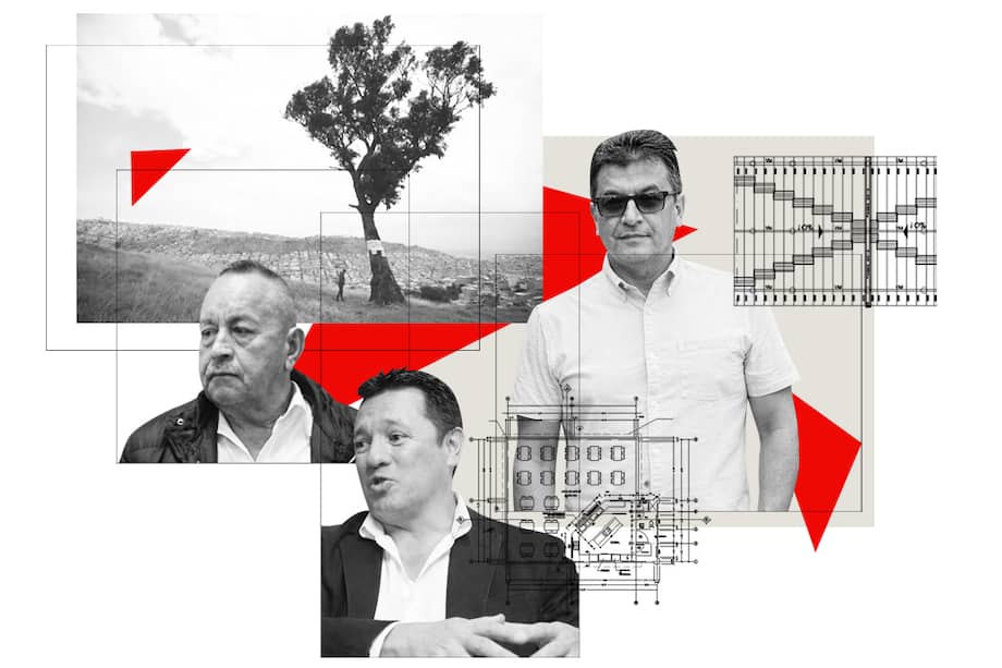 Horacio Triana, Hernando Sánchez y “Pedro Pechuga”. (izquierda a derecha).
/ Éder Leandro Rodriguez Corredor