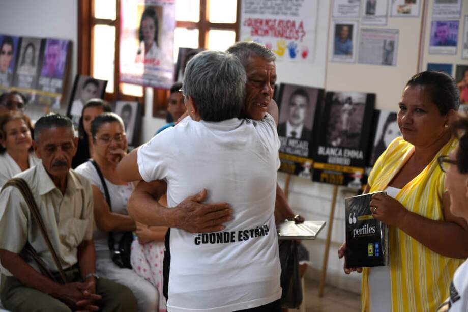 Dos víctimas en Hablemos de Verdad en Cúcuta. / Gustavo Torrijos