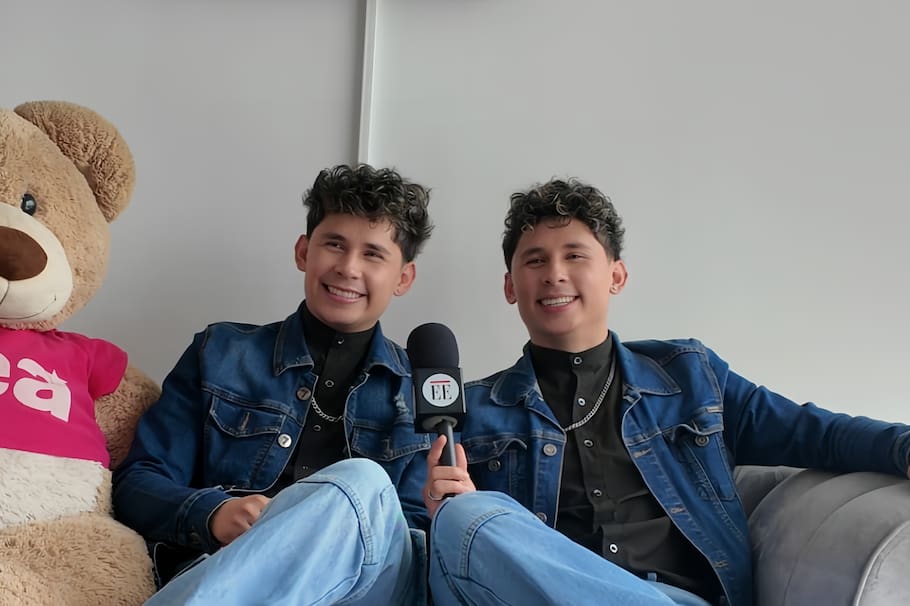 Iván y Daniel Rodríguez, actores de ‘La Influencer’, serie de Caracol Televisión.