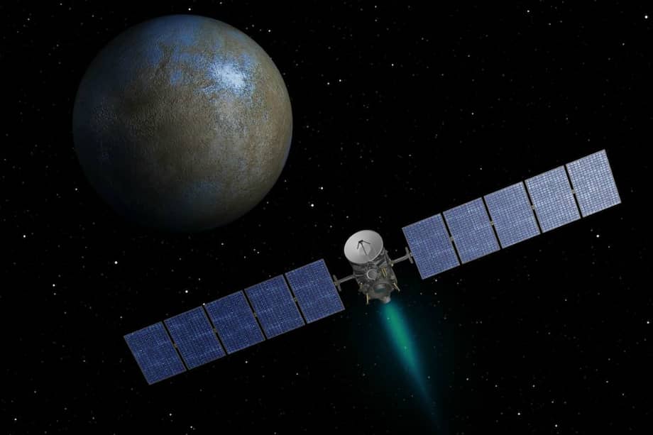 Ilustración de la nave Dawn. / Jet Propulsion Lab - Nasa