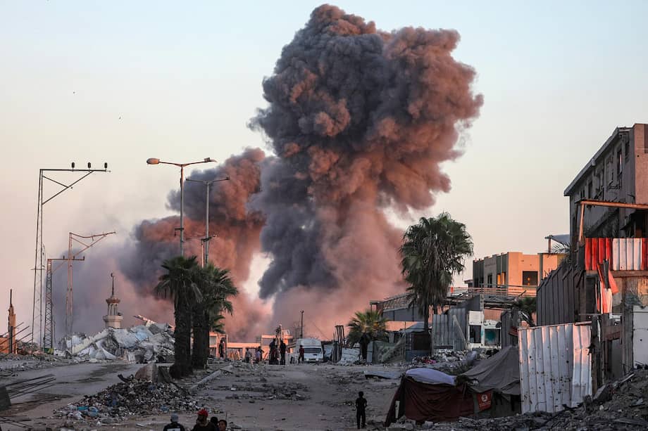 Imagen de referencia. La guerra en Gaza es financiada indirectamente por los apoyos militares y económicos que le proporciona EE. UU. a Israel.