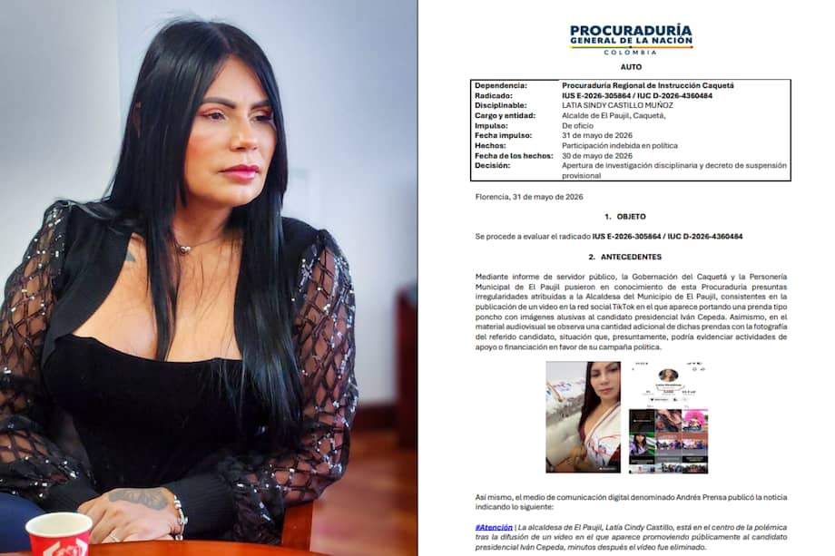 La alcaldesa Castillo fue suspendida de manera provisional de su cargo mientras la Procuraduría resuelve su caso.