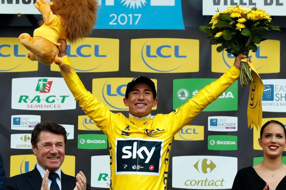 Sergio Luis Henao, campeón de la París-Niza. / EFE