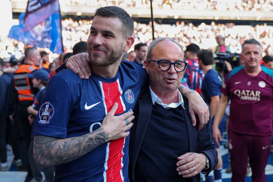 Lucas Hernández, defensor francés del París Saint-Germain.