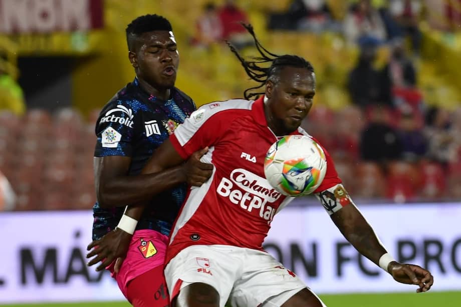 Hugo Rodallega disputó los 90 minutos de la tercera fecha de la Liga BetPlay 2026 I.