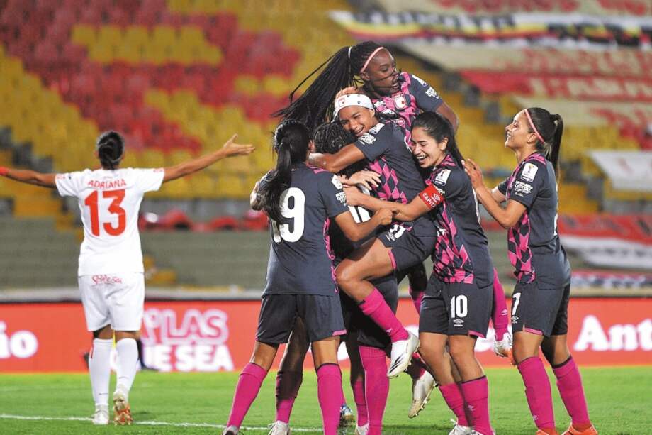 Fany Gauto y Nubiluz Rangel anotaron los goles de la victoria 2-0 ante América en El Campín.