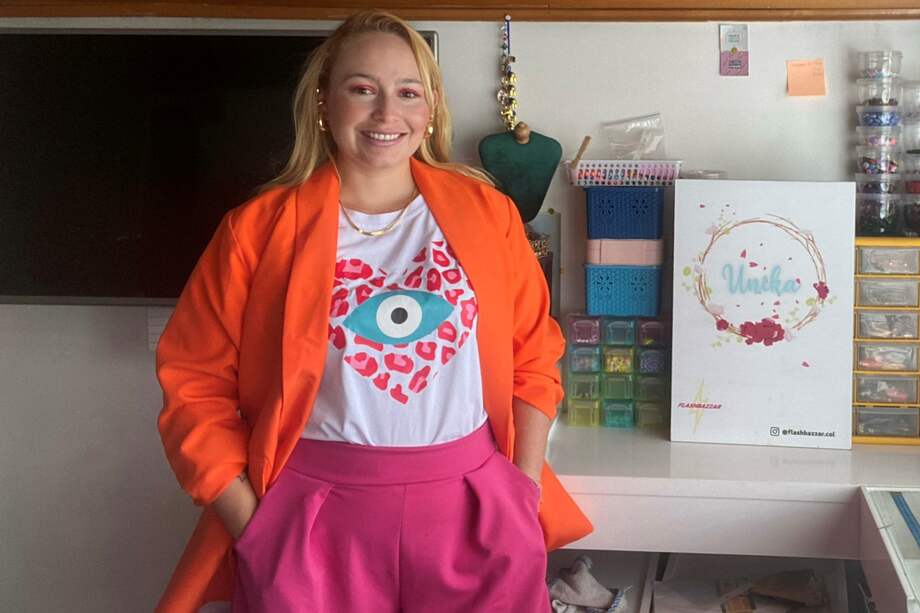 Ella es María Fernanda Gaviria, la emprendedora detrás de los accesorios by Unika.