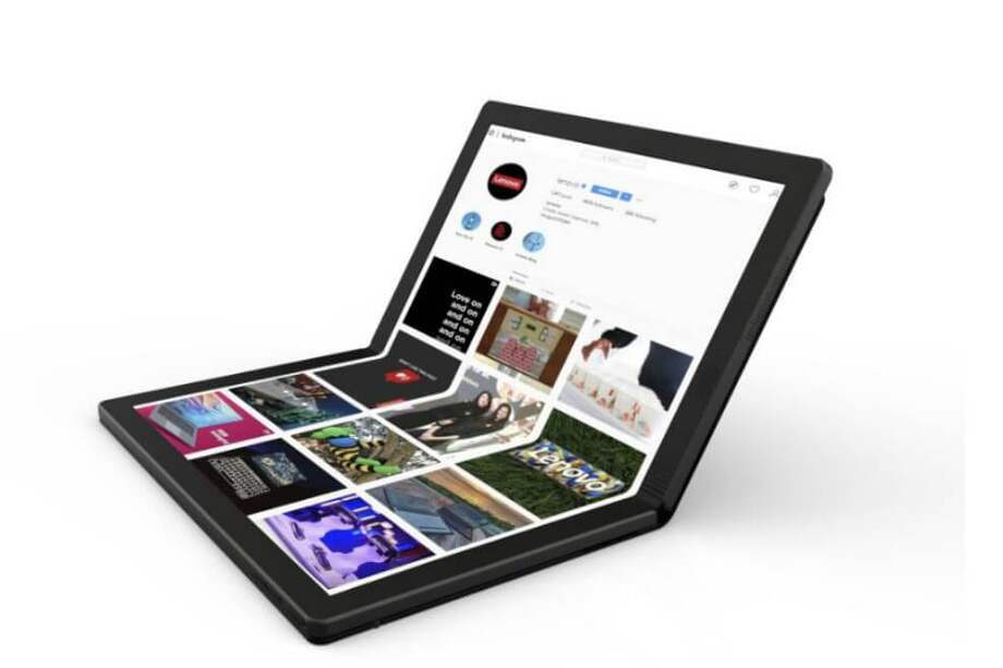 Lenovo revela su primer computador plegable