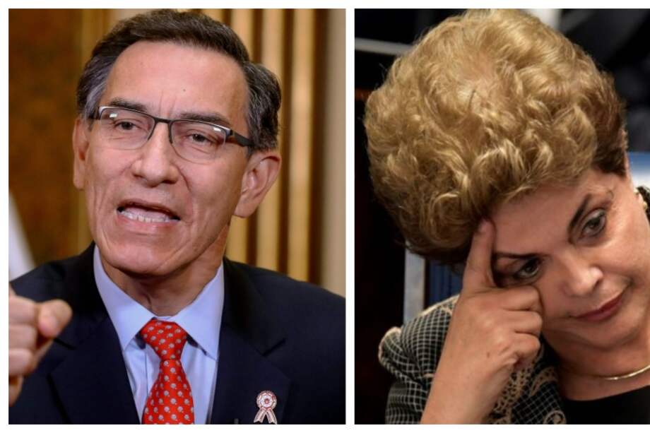 El presidente de Perú, Martín Vizcarra, fue destituido por el Congreso de su país. Dilma Rousseff corrió la misma suerte en Brasil.