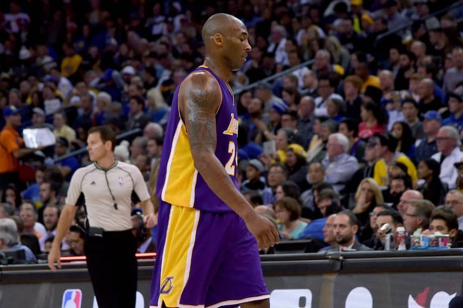 Kobe Bryant anunció su retiro de la NBA. Foto: AFP