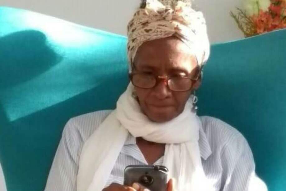 Maritza Quiroz era suplente de la Mesa de víctimas de Santa Marta y líder de las mujeres víctimas de desplazamiento afro en la zona rural. / Cortesía