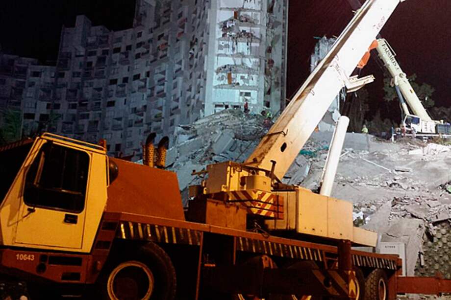 Aparece video de horas previas al desplome del edificio Space