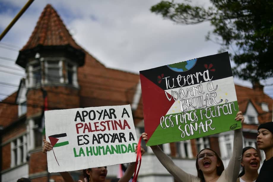 Desde la mañana del martes, se realizaron movilizaciones en la Universidad Distrital