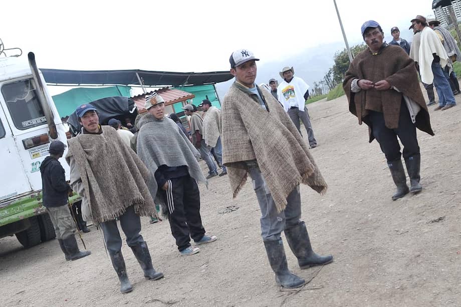 Las protestas en Boyacá han transcurrido sin violencia / EFE