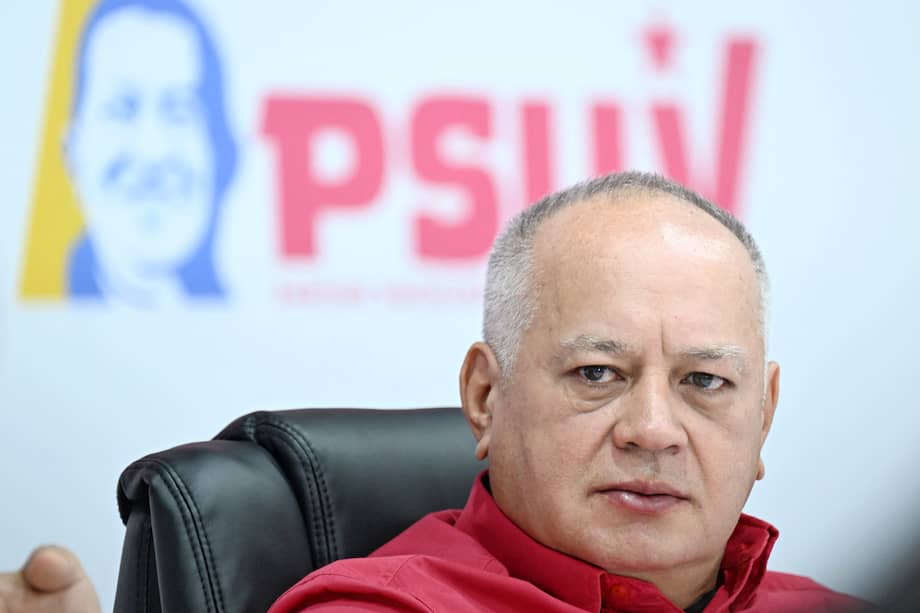 Diosdado Cabello, ministro del Interior de Venezuela.