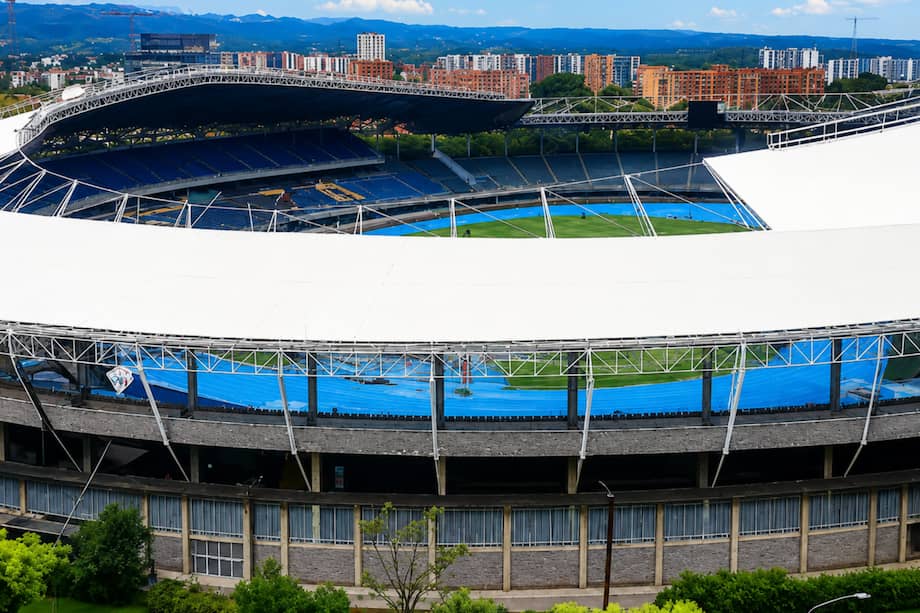 El Estadio Hernán Ramírez Villegas, en Pereira.
