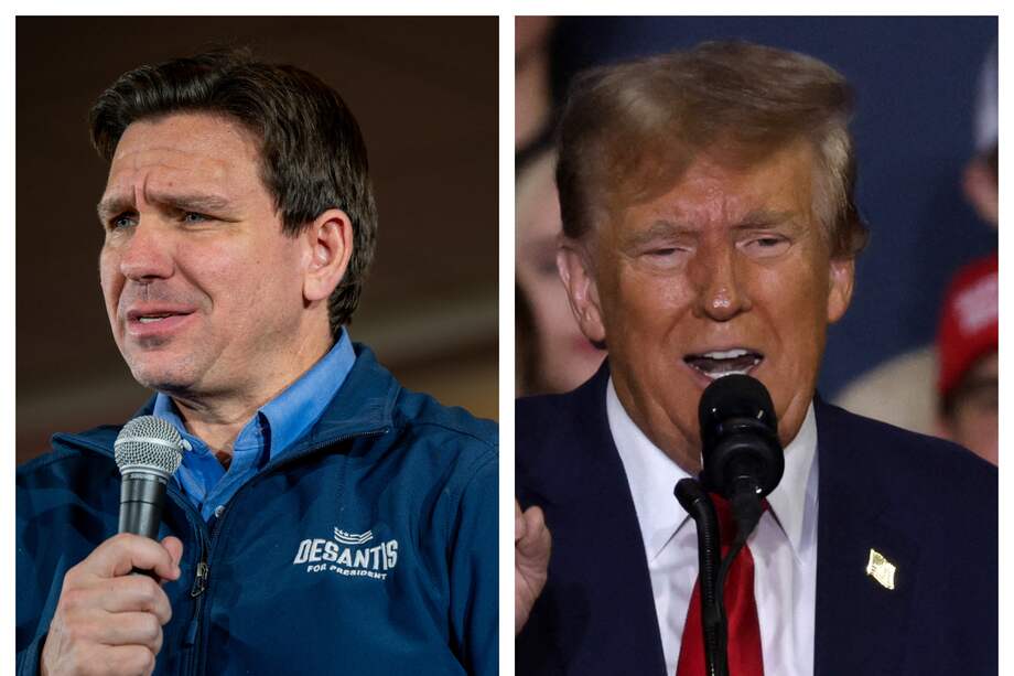 Ron DeSantis suspende su campaña y respalda como candidato republicano a la presidencia de EE. UU. a Donald Trump.
