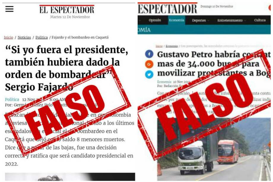 Esta información es falsa y nunca ha salido divulgada a través de nuestro portal web y/o redes sociales. Se trata de un montaje que imita el titular, la foto y el gancho que acompaña nuestros artículos con información engañosa.