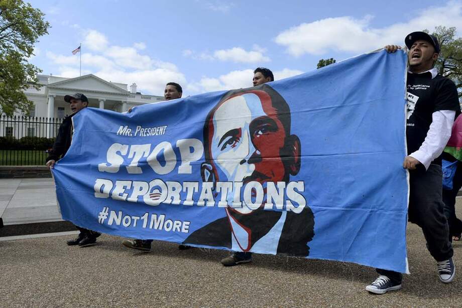 Marcha en Washington que exige detener deportaciones. / EFE