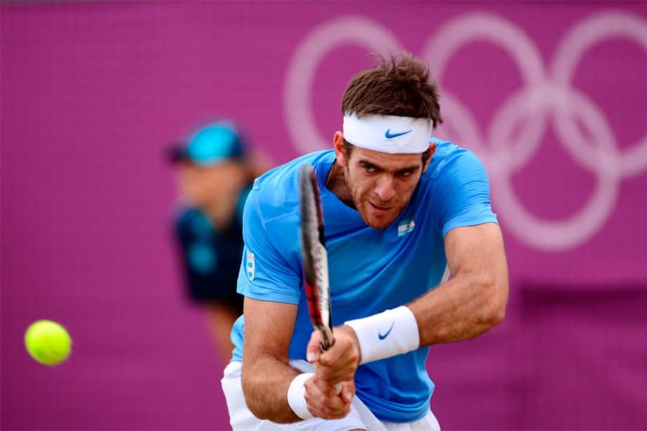 El argentino, entre los cuatro grandes 'olímpicos' / AFP