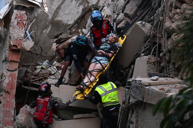 Photo: El Espectador Une double rupture sismique d'une intensité extrême