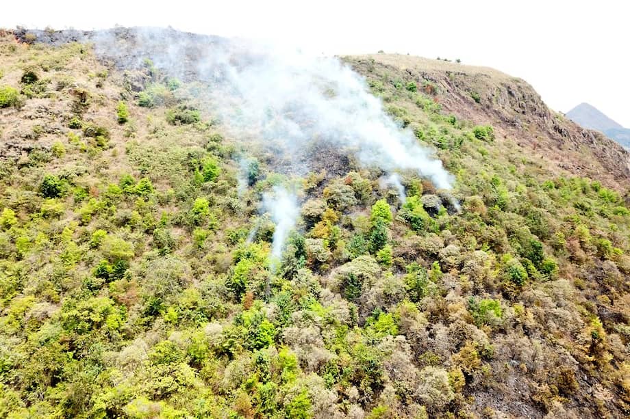 Pasadas las 6:00 p.m. del viernes 12 de septiembre, el cuerpo de bomberos voluntarios del municipio de Nilo, recibió un reporte por un incendio forestal que estaba consumiendo un cerro en zona rural del municipio, puntualmente en la vereda Los Curos, en un sector conocido como Las Flores.