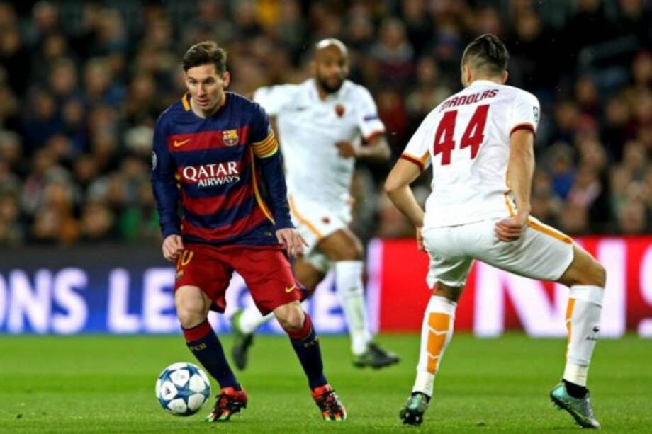 Lionel Messi marcó el mejor gol del año según la UEFA. Foto: AFP