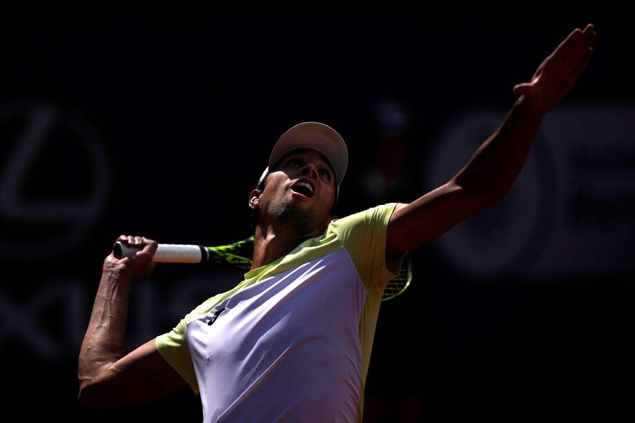 Daniel Galán, el mejor tenista de la actualidad en la rama masculina colombiana.