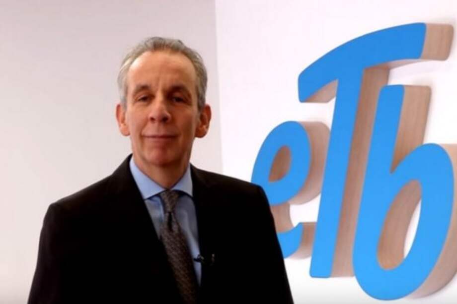 Jorge Castellanos Rueda, presidente de la ETB, dice los ingresos de la empresa aumentaron en el primer trimestre de 2016./Youtube.