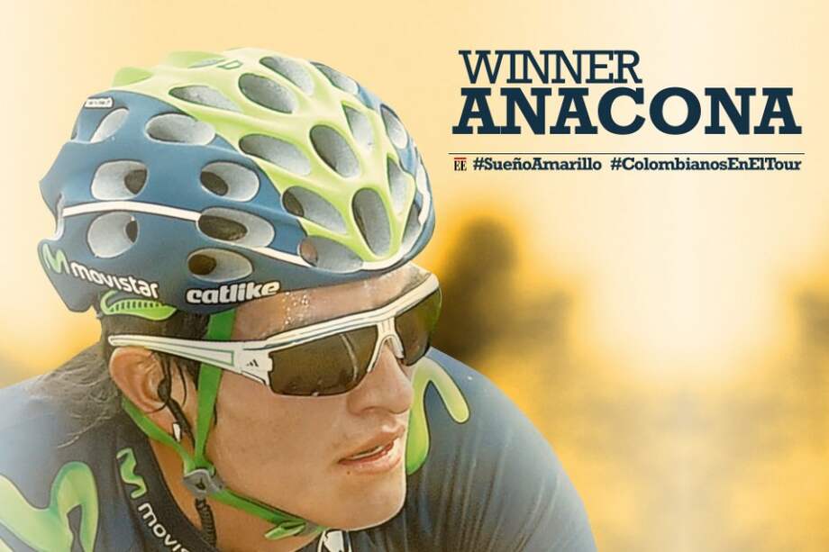 El boyacense Winner Anacona será uno de los colombianos que estará en el Tour de Francia 2016, que empieza el sábado 2 de julio. / El Espectador