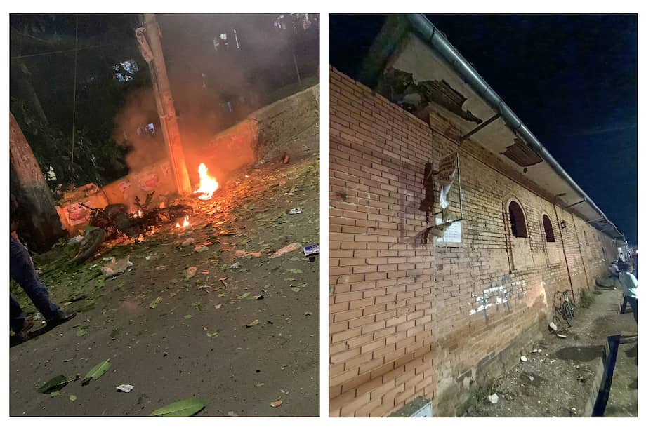 Las autoridades informaron que en la zona fueron recuperados dos vehículos que iban a ser adecuados con explosivos.