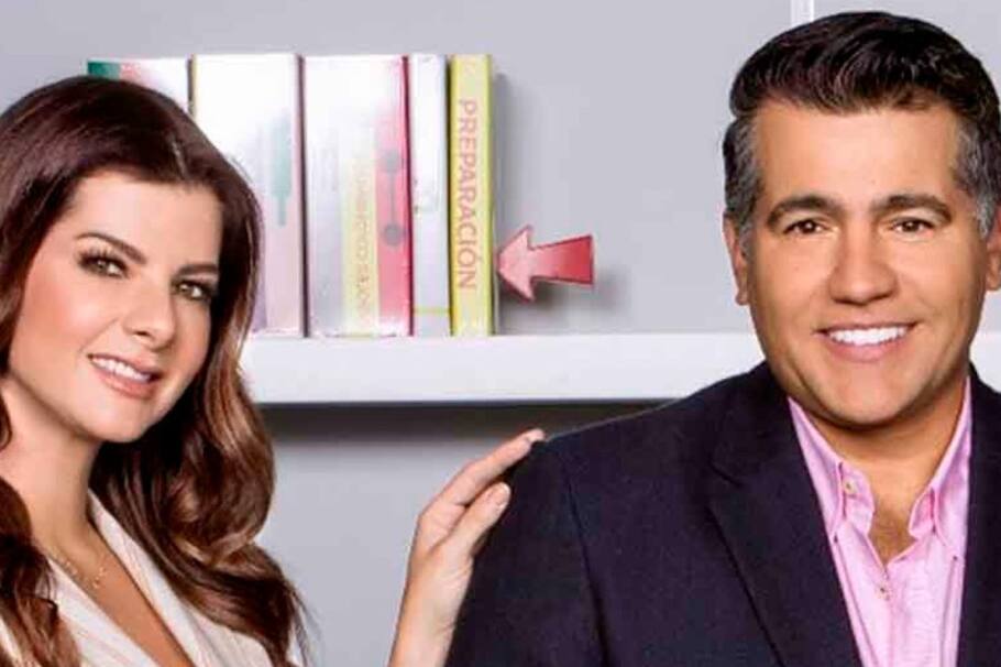 Carolina Cruz y Carlos Calero, presentadores de ‘Día a Día’, tuvieron un “inconveniente” en el matutino de Caracol Televisión.