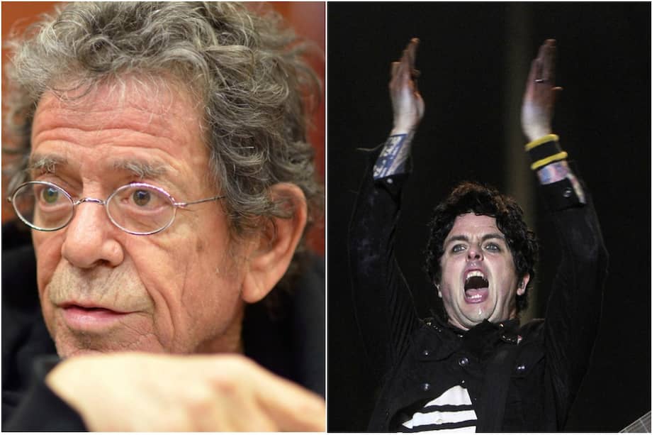 Lou Reed y Green Day. /AFP