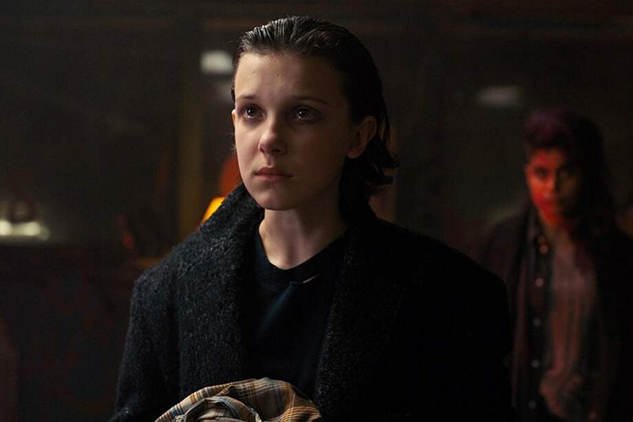 Millie Bobby Brown interpretando a Eleven en "Sranger Things". / Agencia Europa Press