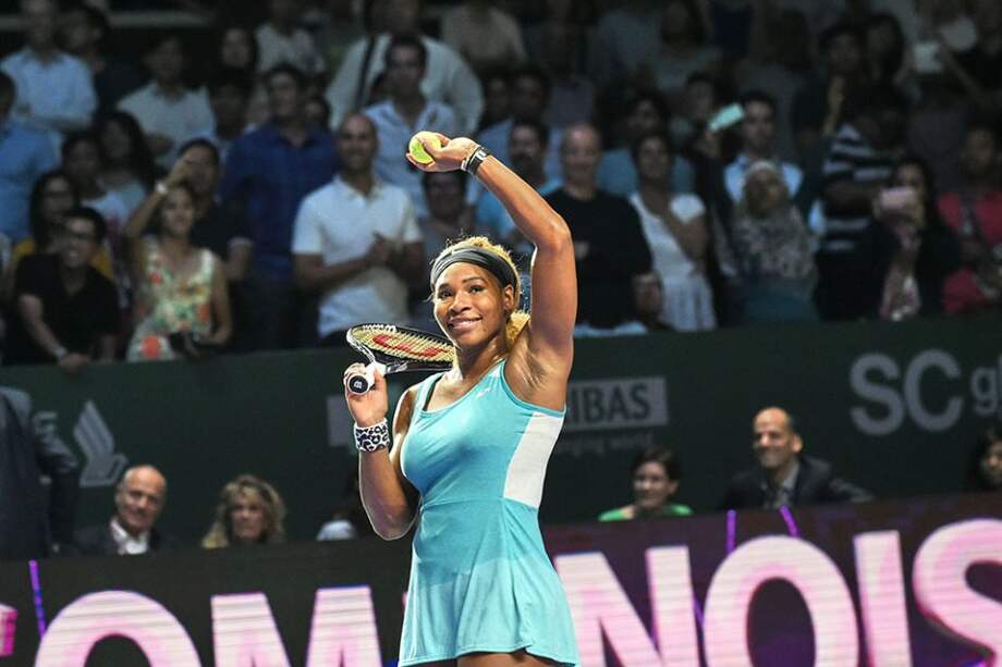 Serena Williams, número uno del mundo de la WTA.//AFP