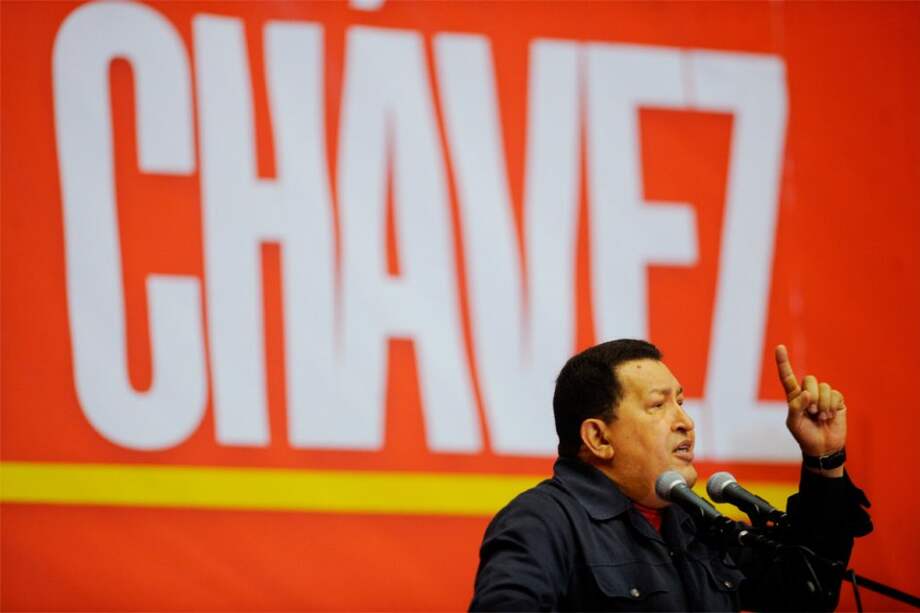 Hugo Chávez presidente de Venezuela - AFP