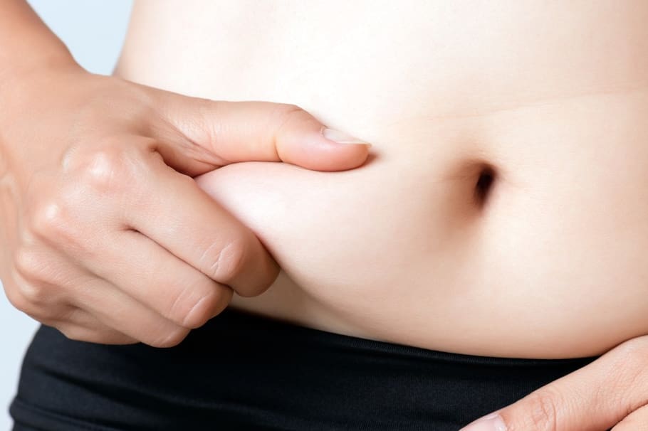 Abdomen cómo adelgazar. gordos del abdomen