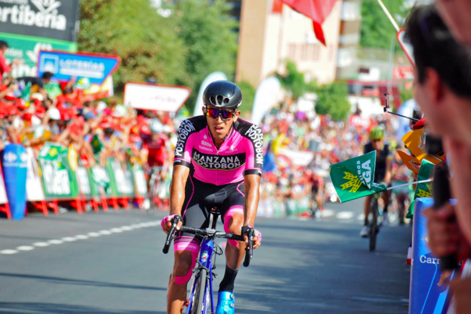 Sebastián Molano, pedalista de 23 años. / Manzana Postobón