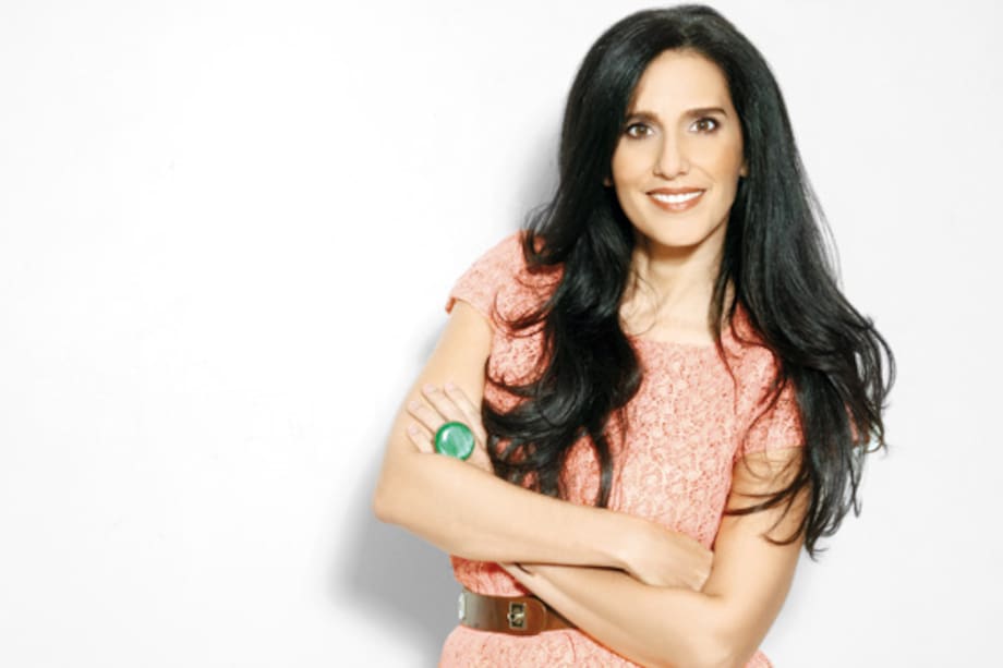 Beatriz Camacho en la pasarela Cromos en Colombiamoda