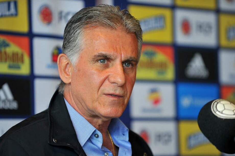 Carlos Queiroz, técnico de la selección colombiana de fútbol. / FCF