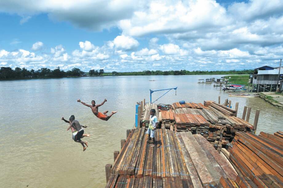 El Atrato es el tercer río más caudaloso de Colombia. /