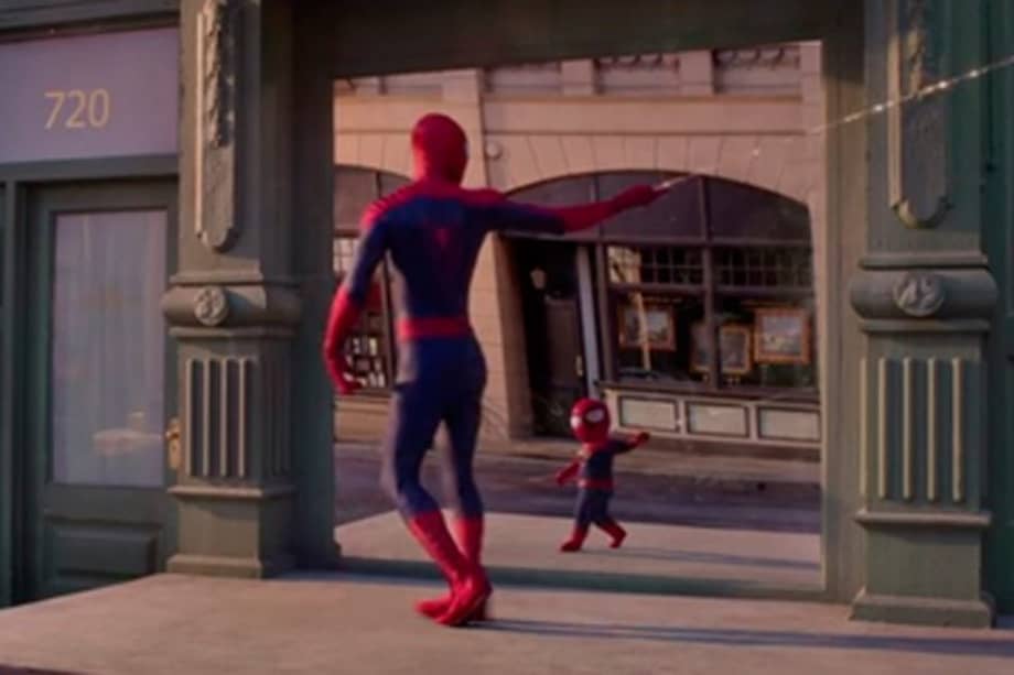 El bebé Spiderman se tomó internet
