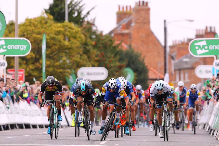 Fernando Gaviria finalizó en la segunda posición en la etapa 6. / Quick Step