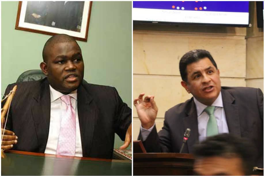 Juan Carlos Martínez (izq.) y Jorge Iván Ospina (der.). / Archivo / Cortesía