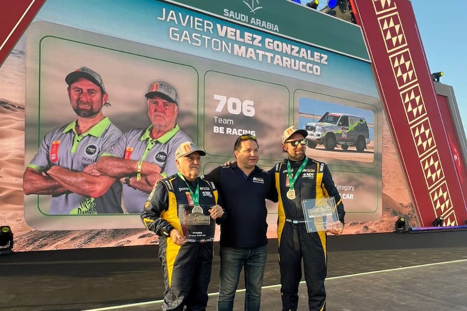 El colombiano ganó el grupo H4 de la categoría Classic del Rally Dakar tras dominar la competencia desde la segunda etapa junto a su navegante, el argentino Gastón Mattarucco.