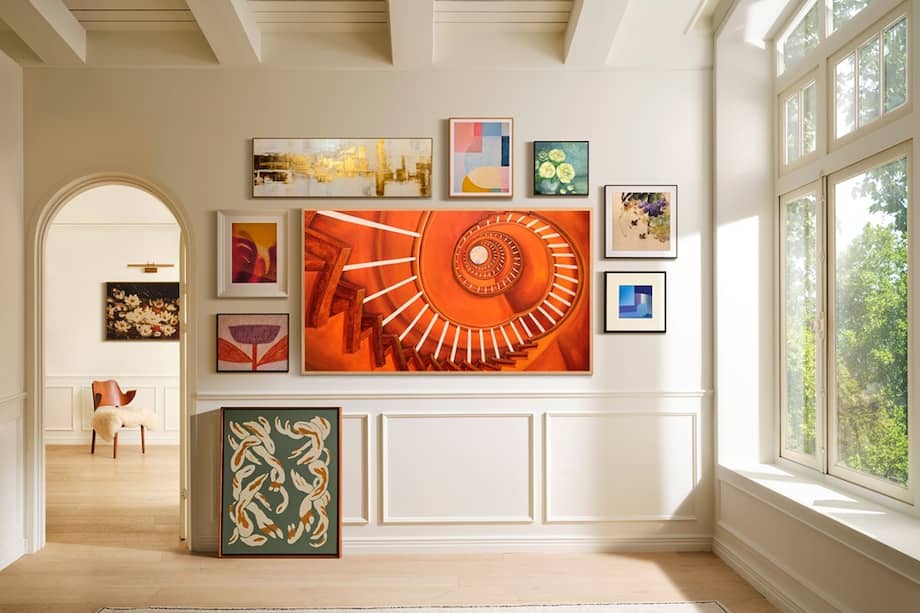 The Frame exhibiendo Viaje de ácido desoxirribonucleico 1, 2021, de Tanja Nis-Hansen.