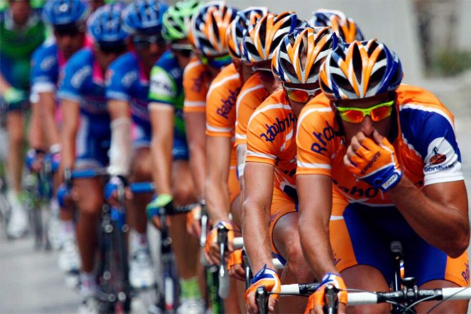 Pelotón del Rabobank, equipo insignia de Holanda / Archivo AFP