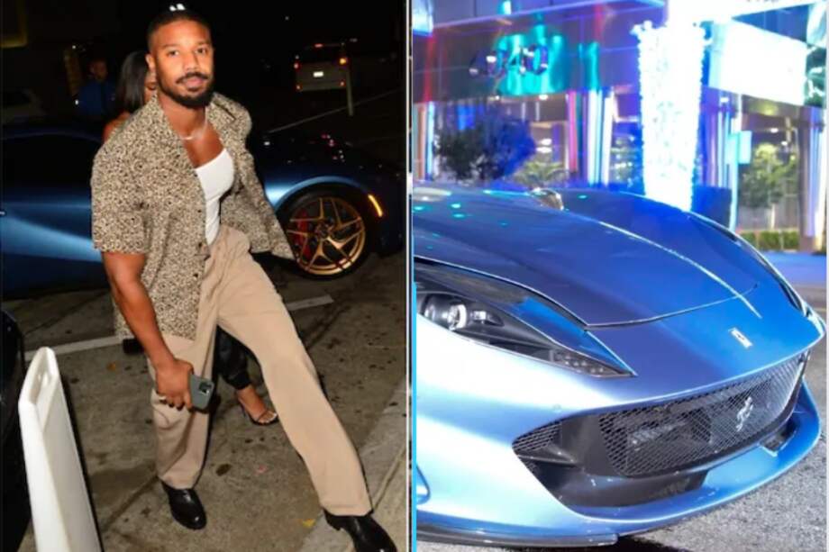 El Ferrari de Michael B. Jordan valía aproximadamente 430.000 dólares.
